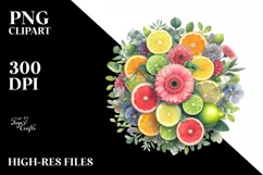 Vibrant Watercolor Gimlet | Clipart Product Image 3