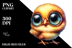 Funny Baby Chicken Png Product Image 2