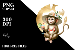 Monkey Cocktail PNG Product Image 2