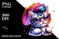 cheerful baby cat, High-Quality PNG Product Image 1