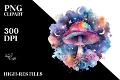 Magical Watercolor Mushroom Splash Product Image 3