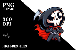 Silly Reaper, Cartoony Vector Art Product Image 2
