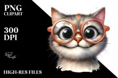 Expressive Cat Clipart Product Image 1