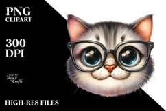 Expressive Cat Clipart Product Image 3