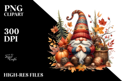 Autumn Gnome, High-Res PNG Product Image 2