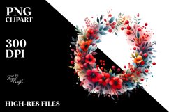 colorfull,frame,wild flowers Product Image 1