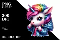 model baby unicorn, Transparent PNG Product Image 3