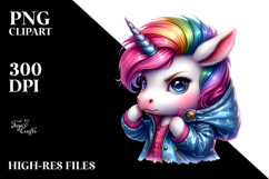 Posing Unicorn PNG Product Image 2