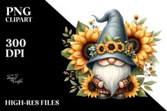 Gnome with Big Hat, Cute PNG Product Image 2