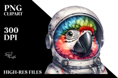 Energetic Baby Macaw with Sunglasses PNG Product Image 2