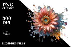 Gerbera Metalic Splash Product Image 3