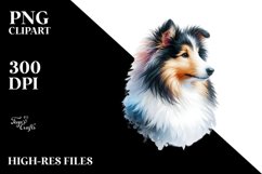 Vibrant Collie, Transparent PNG Product Image 1