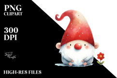 Simple Whimsical Gnome PNG Product Image 2