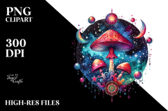 Vibrant Mushroom PNG Product Image 2