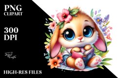 Goofy Baby Rabbit PNG Product Image 2