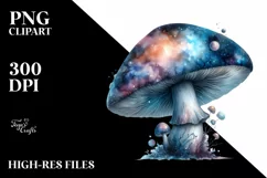 Detailed Glossy Mushroom, Transparent PNG Product Image 1