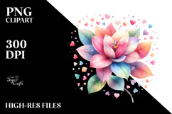 Pastel Watercolor Digital Painting with Simple Watercolor Product Image 2