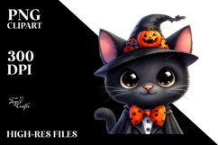 Cat Baby Halloween Sublimation Clipart Product Image 1