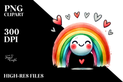 Simple Rainbow Sketches, Transparent PNG Product Image 2