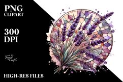Stained Lavender | Clipart Product Image 1