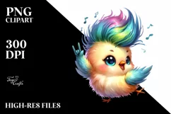 dancing baby bird, High-Quality PNG Product Image 3
