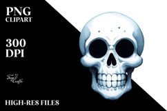 Washed Skull PNG Product Image 2