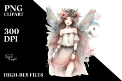 Boho Gothic Fairy, Transparent PNG Product Image 2