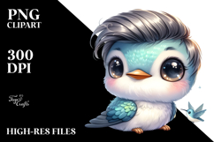 Cute Baby Hummingbird PNG Product Image 2