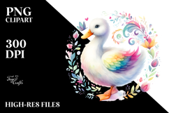 Whimsical Duck | Clipart Product Image 2