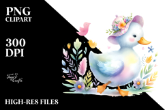 Whimsical Duck | Clipart Product Image 2