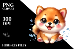 Happy Shiba Inu, Transparent PNG Product Image 2