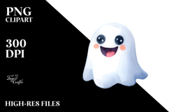 Funny Ghost Digital Artwork Product Image 2