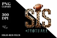 Watercolor for Football Sis|Clipart Product Image 1
