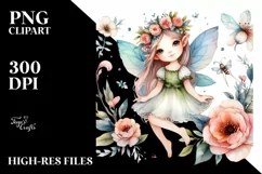 Cute Fairy Whimsical PNG Product Image 2