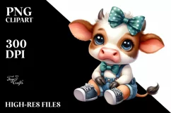 Watercolor Bow Big Eyes Shorts Sports Product Image 1