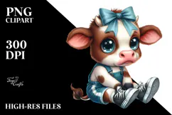Watercolor Bow Big Eyes Shorts Sports Product Image 2
