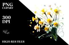 Daffodil Floral Artwork Product Image 2