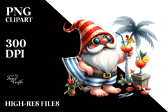 Whimsical Gnome Cocktail PNG Product Image 2