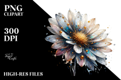 Abstract Daisy Watercolor Splash Product Image 2