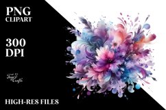 Colorful Purple Watercolor Splash Product Image 3