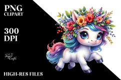 Cool Baby Unicorn PNG Product Image 2