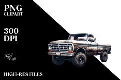 Vintage Dirty Pickup Truck, 20 oz Tumbler Product Image 2