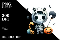 Cute Nightmare with Animal Print, Transparent PNG Product Image 2