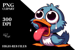 Dramatic Duck, Transparent PNG Product Image 2