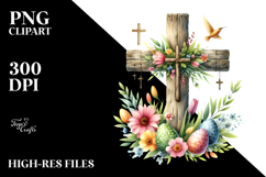 Easter Cross PNG Product Image 2