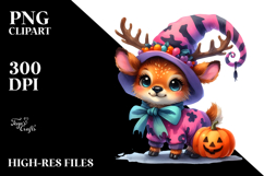 A Cute Baby Elk in Style PNG Product Image 2