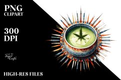 Watercolor Xigua Clipart Product Image 3