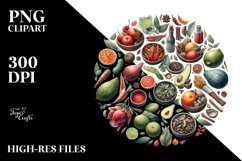 Watercolor Xigua | Sublimation | Clipart Product Image 3