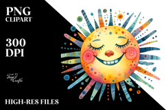 Colorful Sun PNG Product Image 2