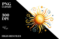 Simple Sun, Transparent PNG Product Image 2